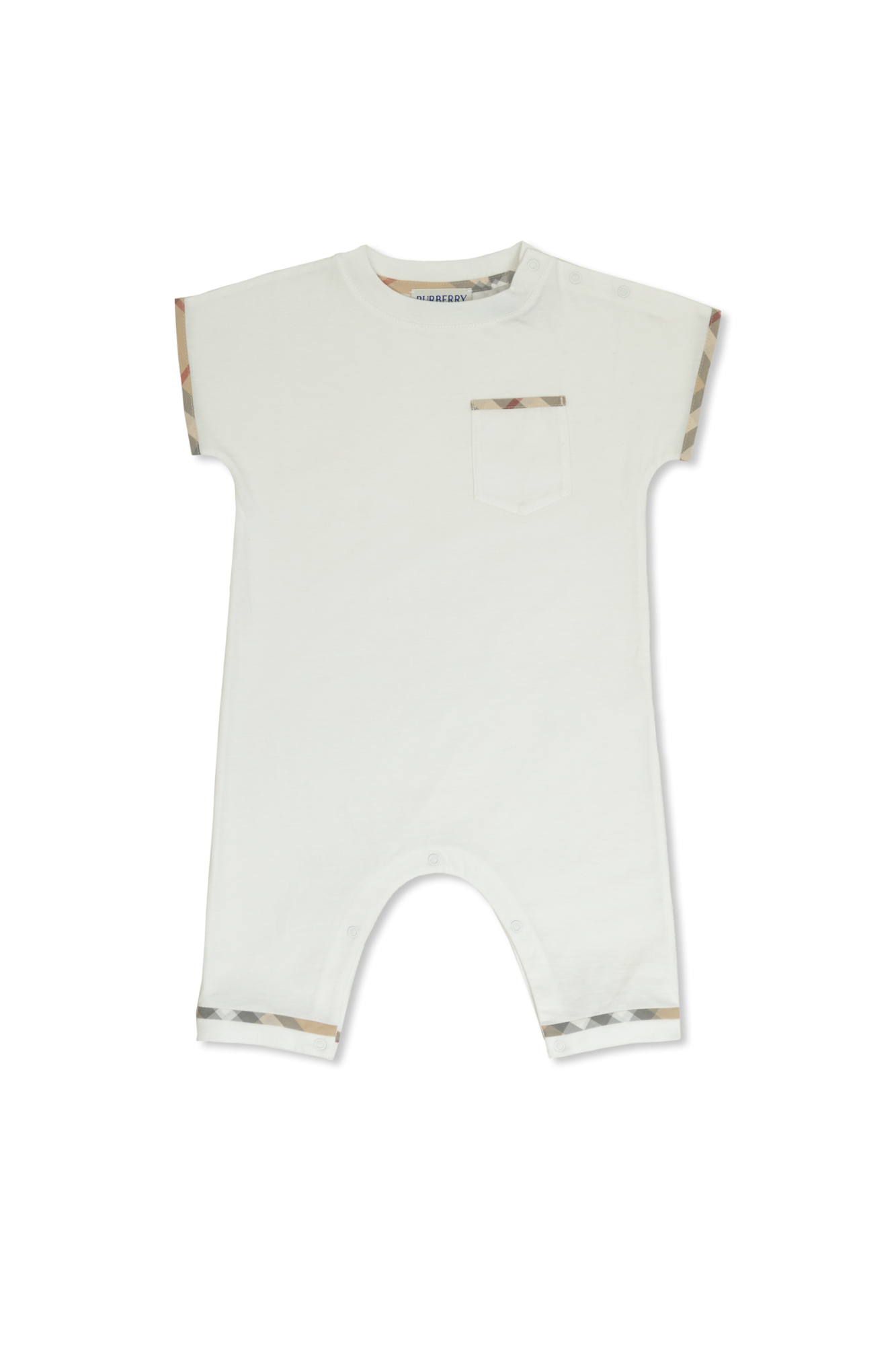 Burberry Kids Cotton baby romper | Kids's Baby (0-36 months